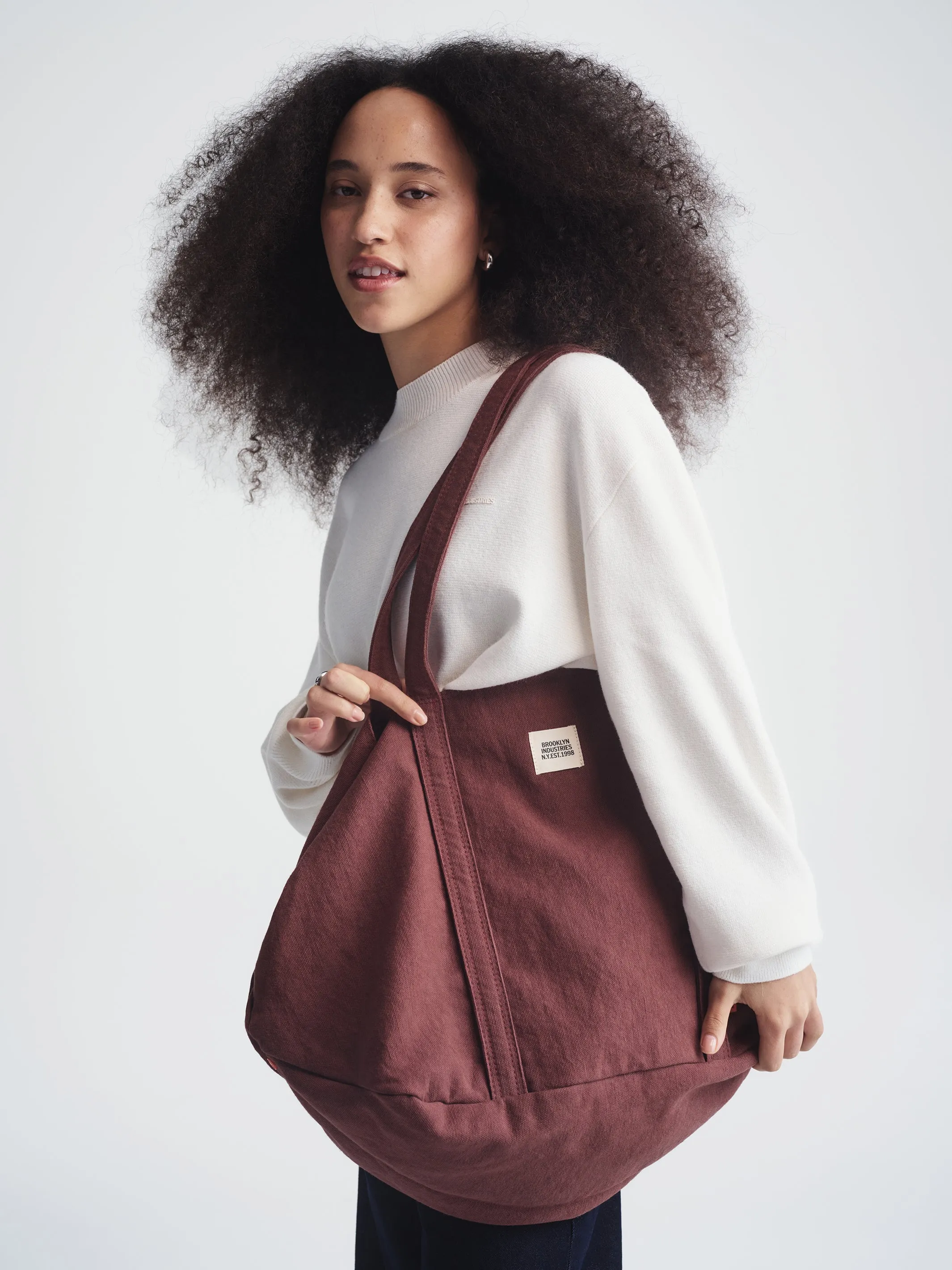 Brooklyn Shopper Tote Bag in Brown sold by Brooklyn Industries product image thumbnail 2