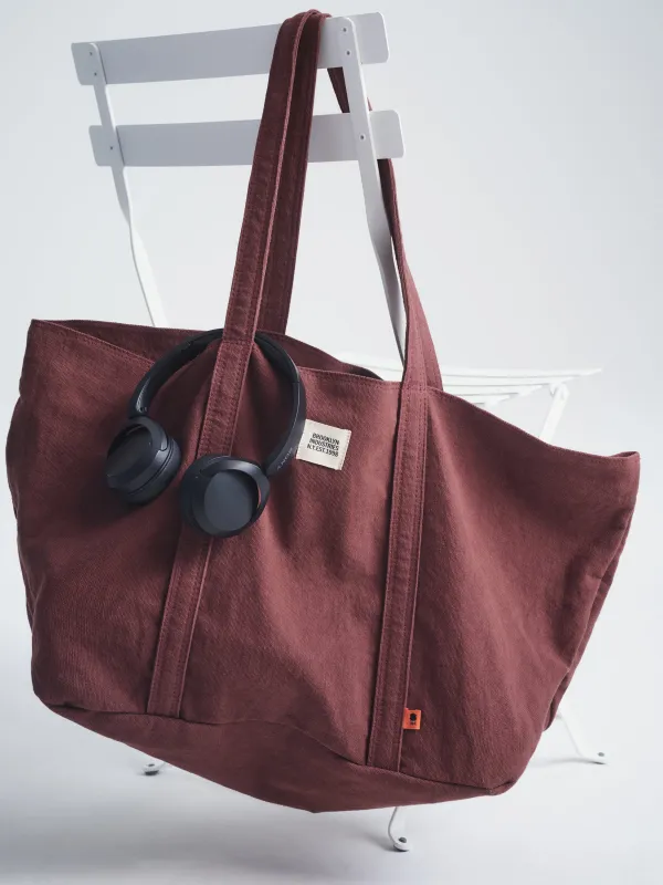 Brooklyn Shopper Tote Bag in Brown sold by Brooklyn Industries
