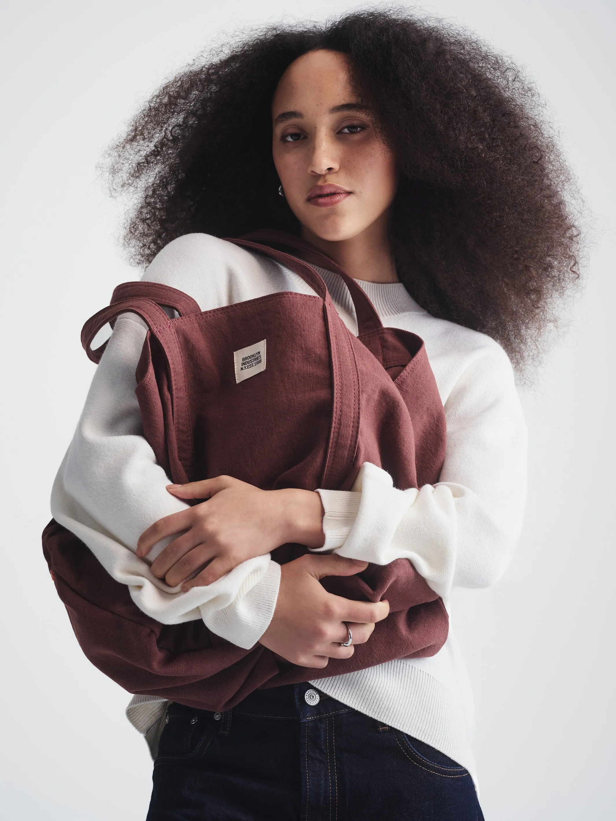 Brooklyn Shopper Tote Bag in Brown sold by Brooklyn Industries product image thumbnail 4