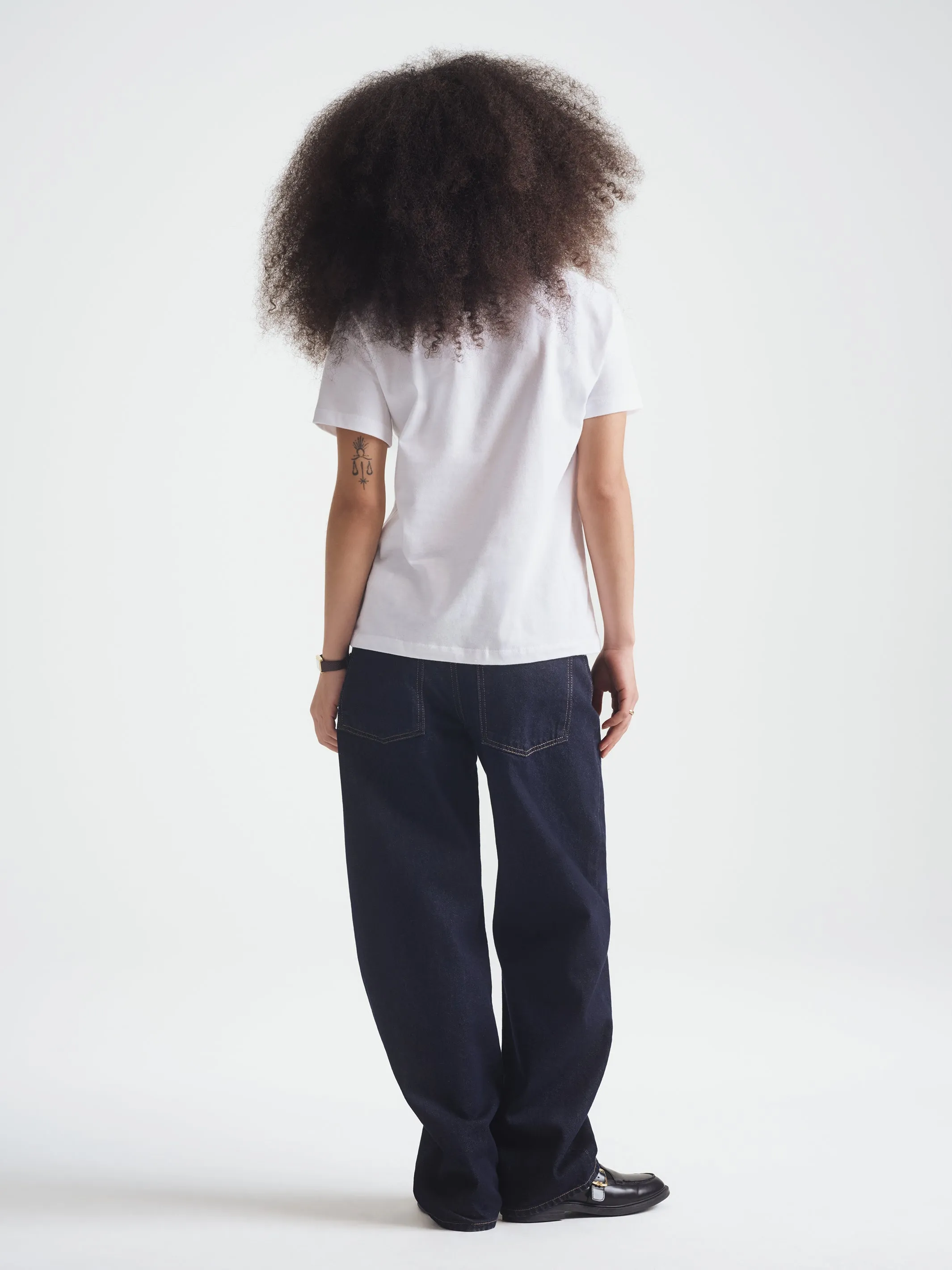 Women's Brooklyn T-Shirt in White sold by Brooklyn Industries product image thumbnail 5