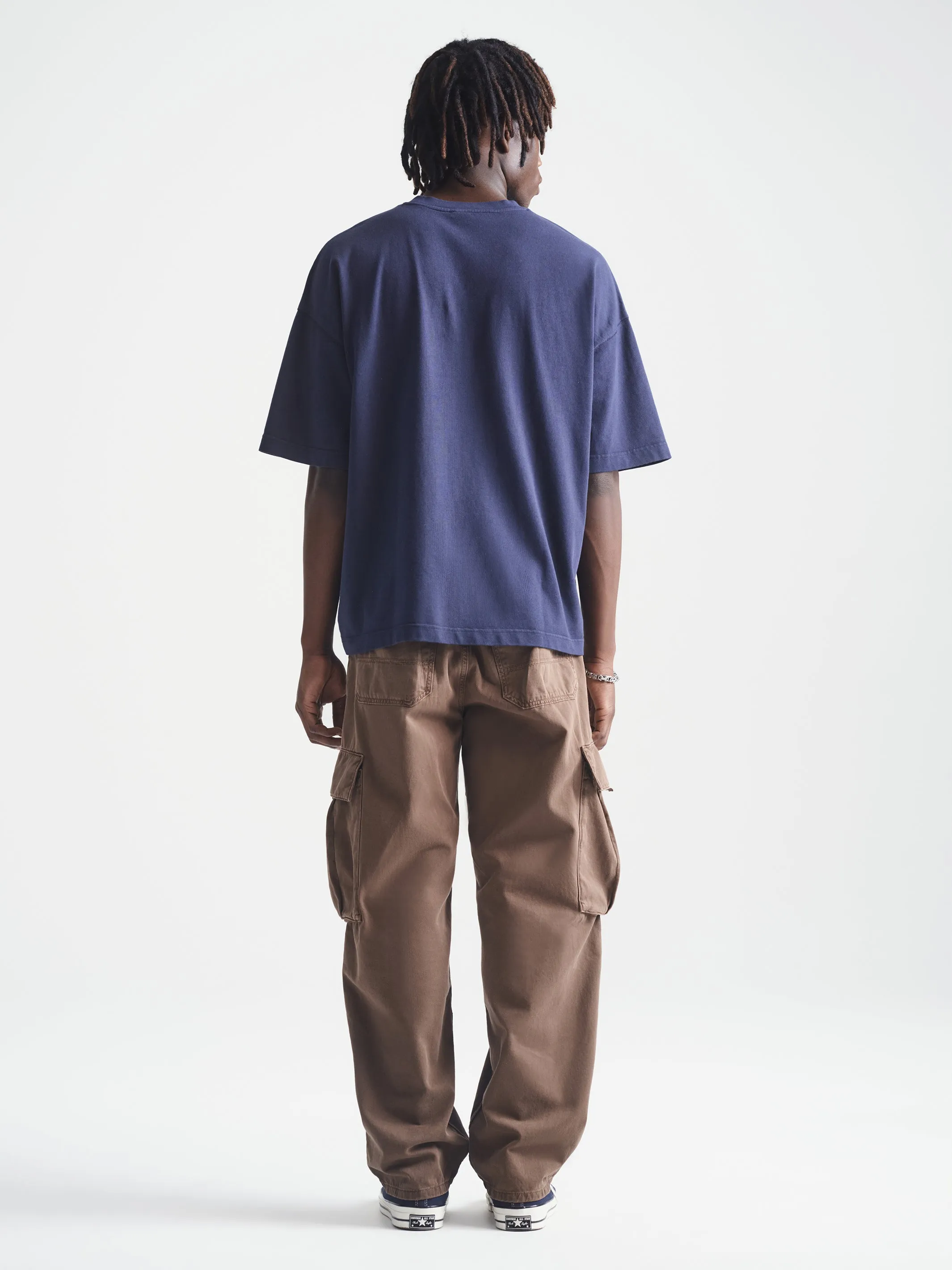 Men's Brooklyn T-Shirt in Blueberry sold by Brooklyn Industries product image thumbnail 3