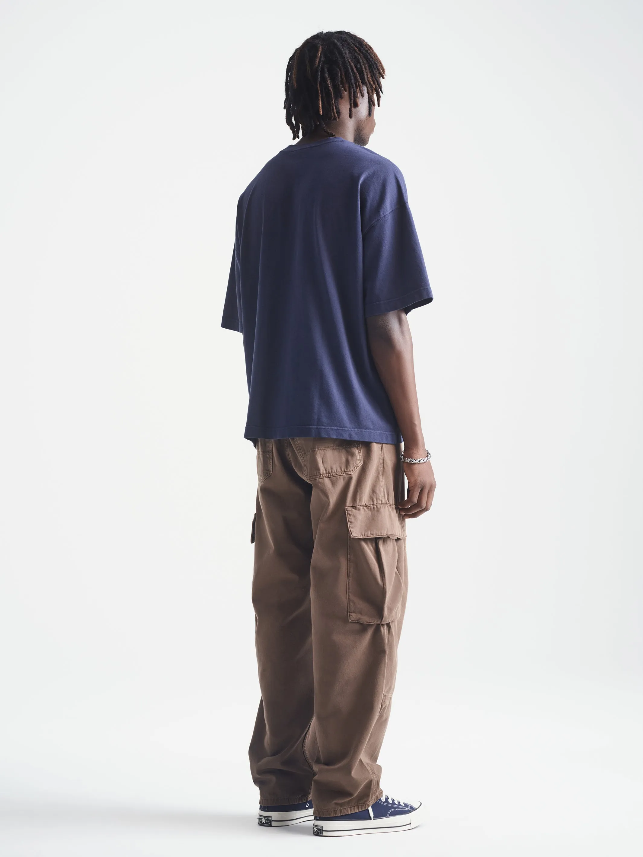 Men's Brooklyn T-Shirt in Blueberry sold by Brooklyn Industries product image thumbnail 5