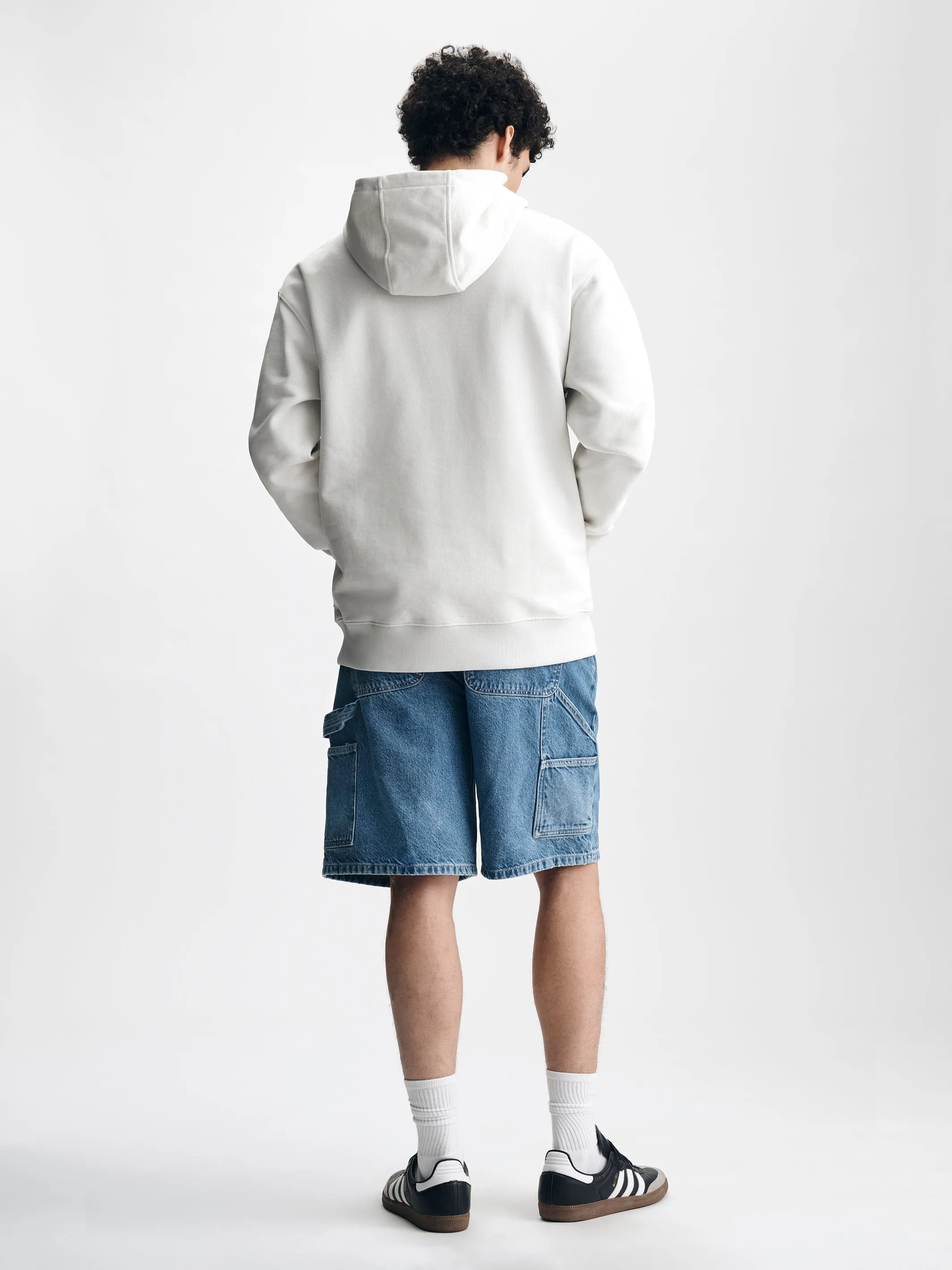 Men's Brooklyn Industries Hoodie in White Onyx sold by Brooklyn Industries product image thumbnail 3