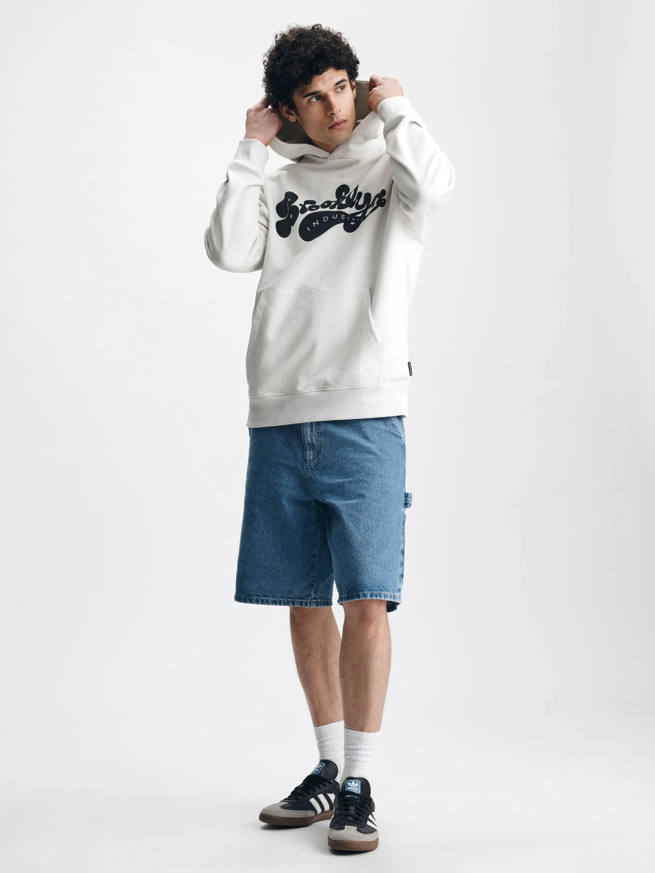 Men's Brooklyn Industries Hoodie in White Onyx sold by Brooklyn Industries product image thumbnail 2