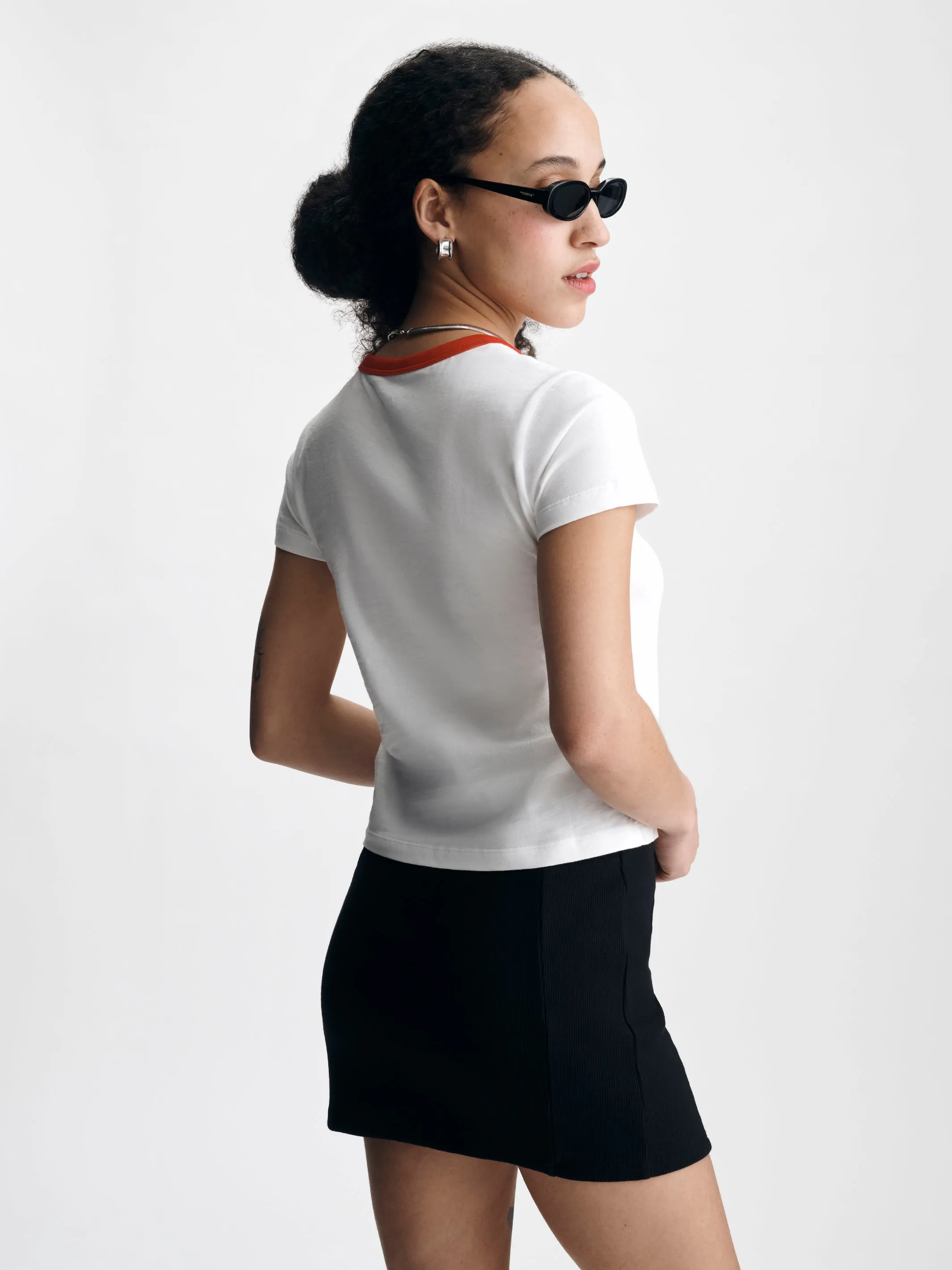 Women's Brooklyn Bridge T-Shirt in White sold by Brooklyn Industries product image thumbnail 3