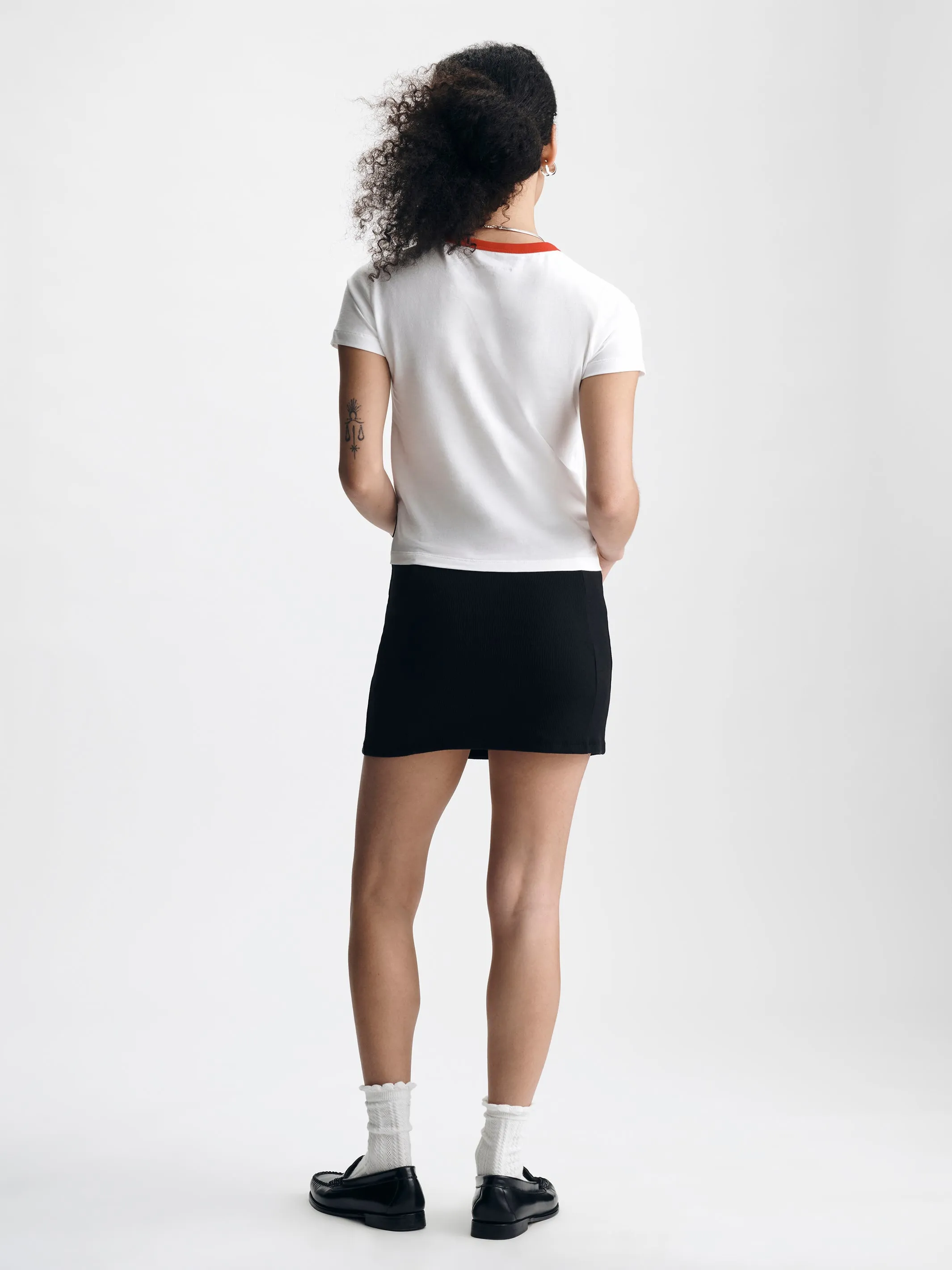 Women's Brooklyn Bridge T-Shirt in White sold by Brooklyn Industries product image thumbnail 4