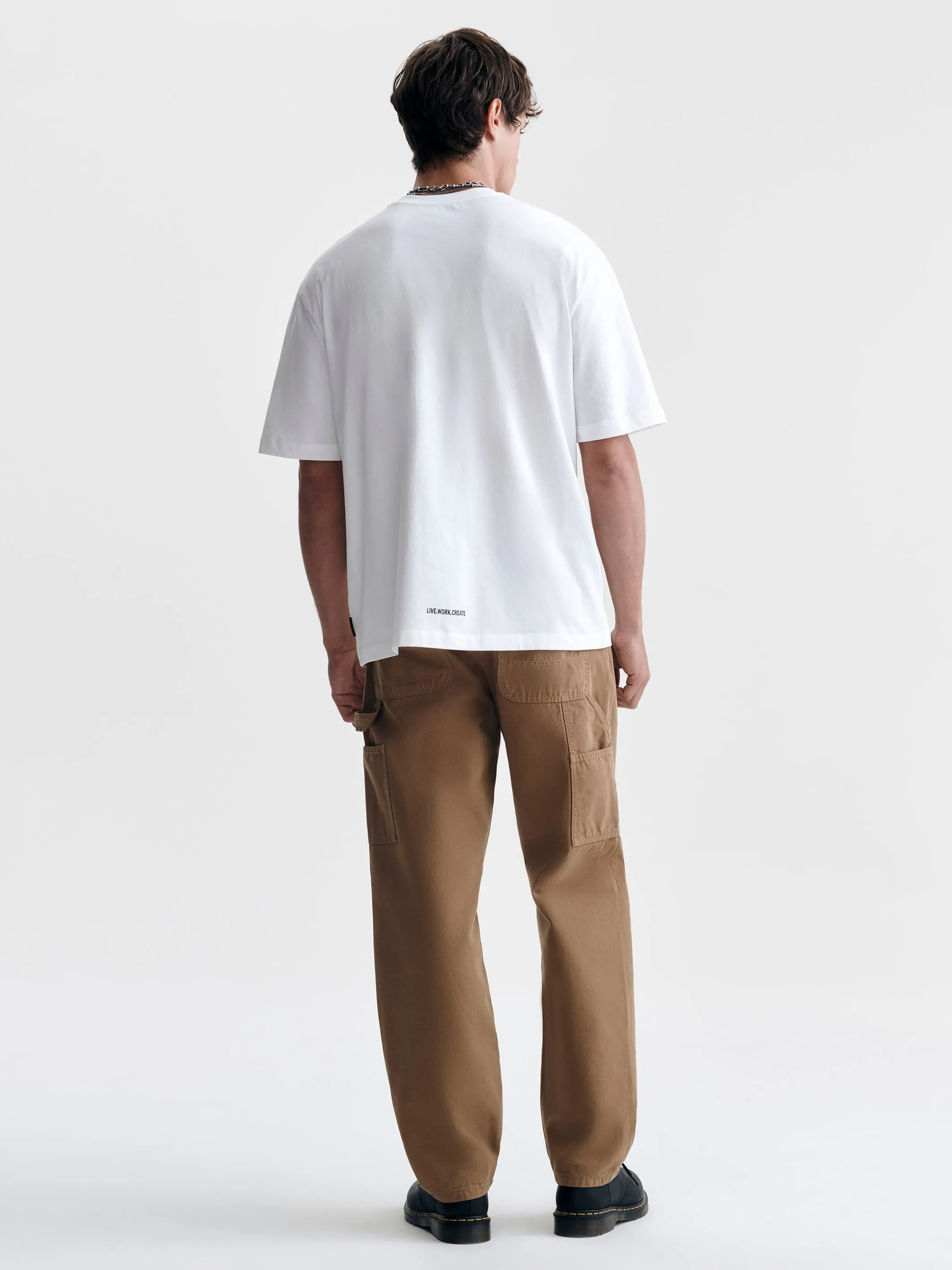 Men's Brooklyn Bridge T-Shirt in White sold by Brooklyn Industries product image thumbnail 3