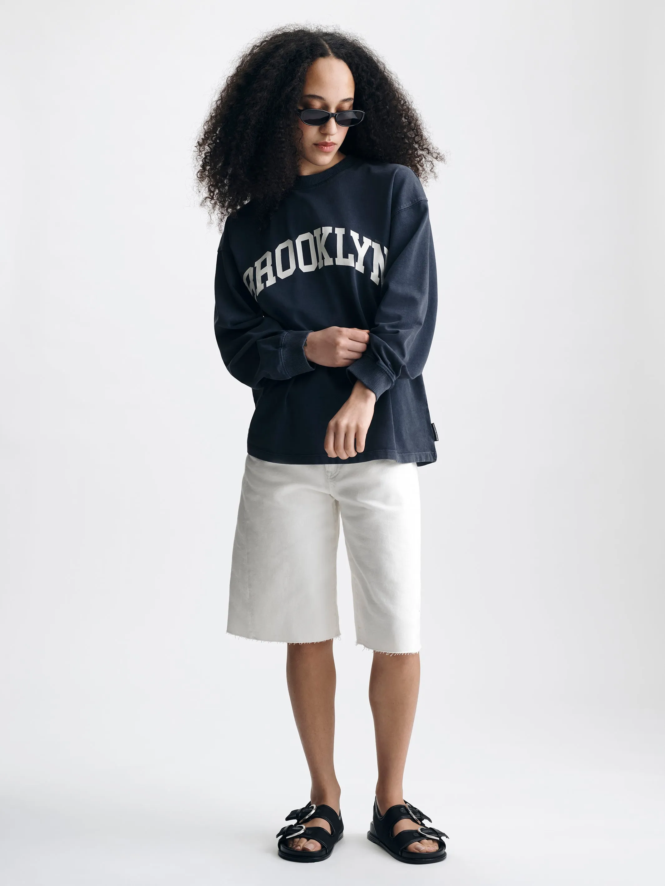 Women's Brooklyn T-Shirt in Ombre Blue sold by Brooklyn Industries product image thumbnail 2