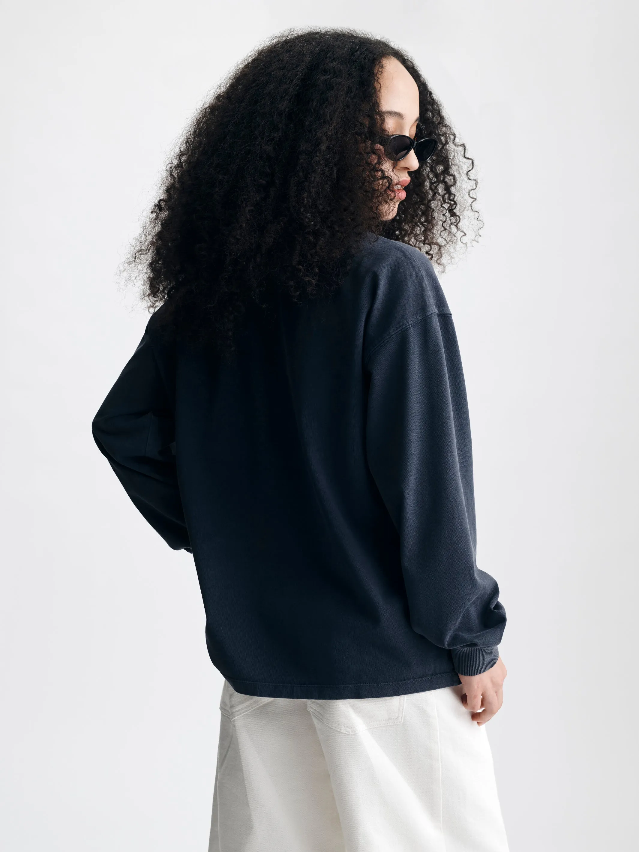 Women's Brooklyn T-Shirt in Ombre Blue sold by Brooklyn Industries product image thumbnail 4