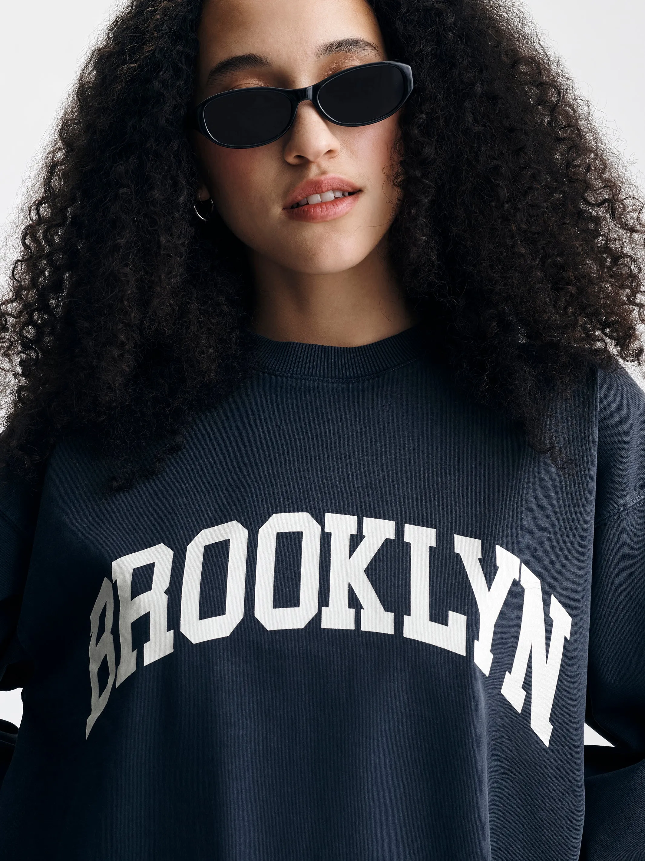 Women's Brooklyn T-Shirt in Ombre Blue sold by Brooklyn Industries product image thumbnail 5