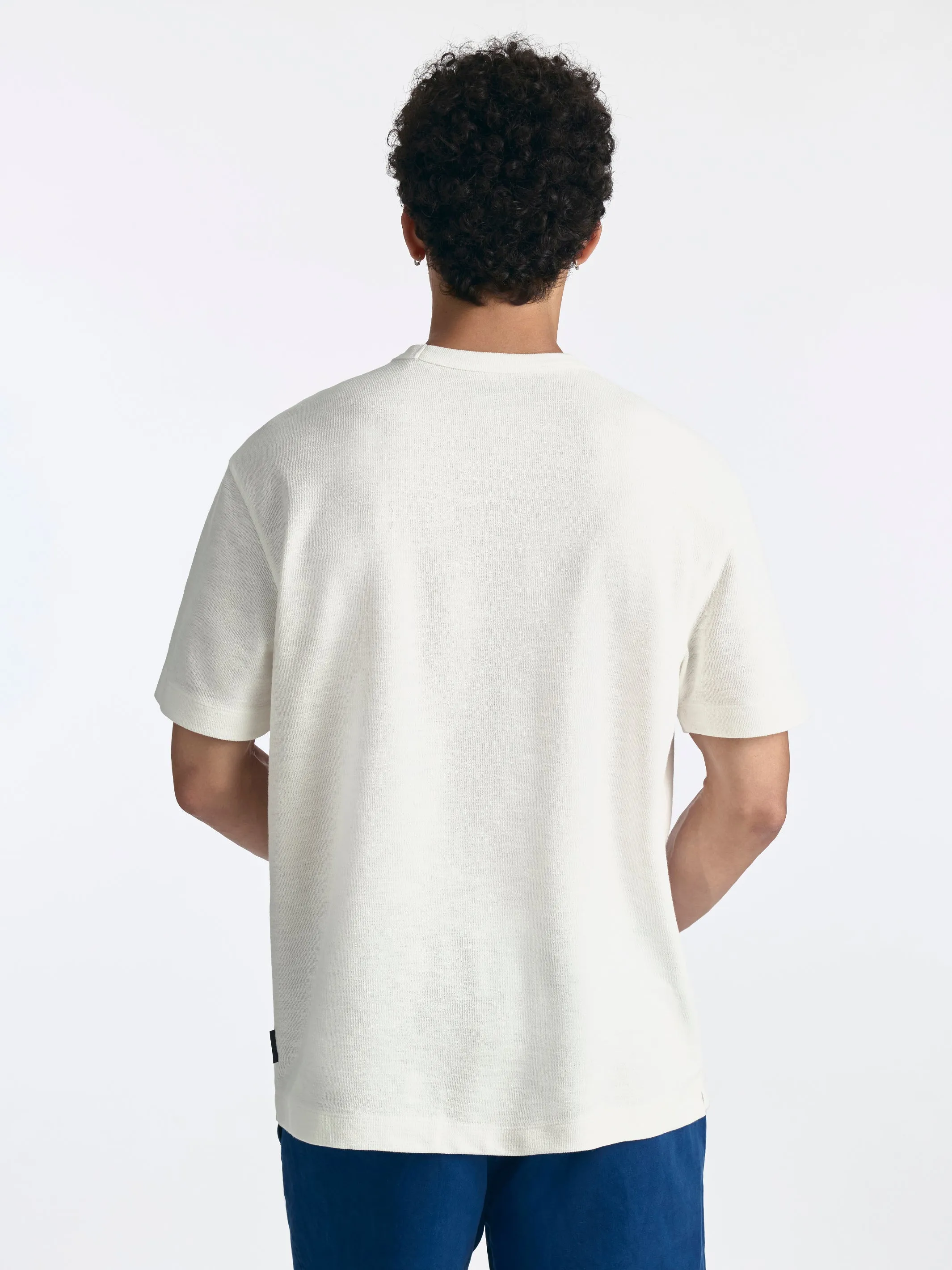 Men's Basic T-Shirt in Coconut Milk sold by Brooklyn Industries product image thumbnail 2