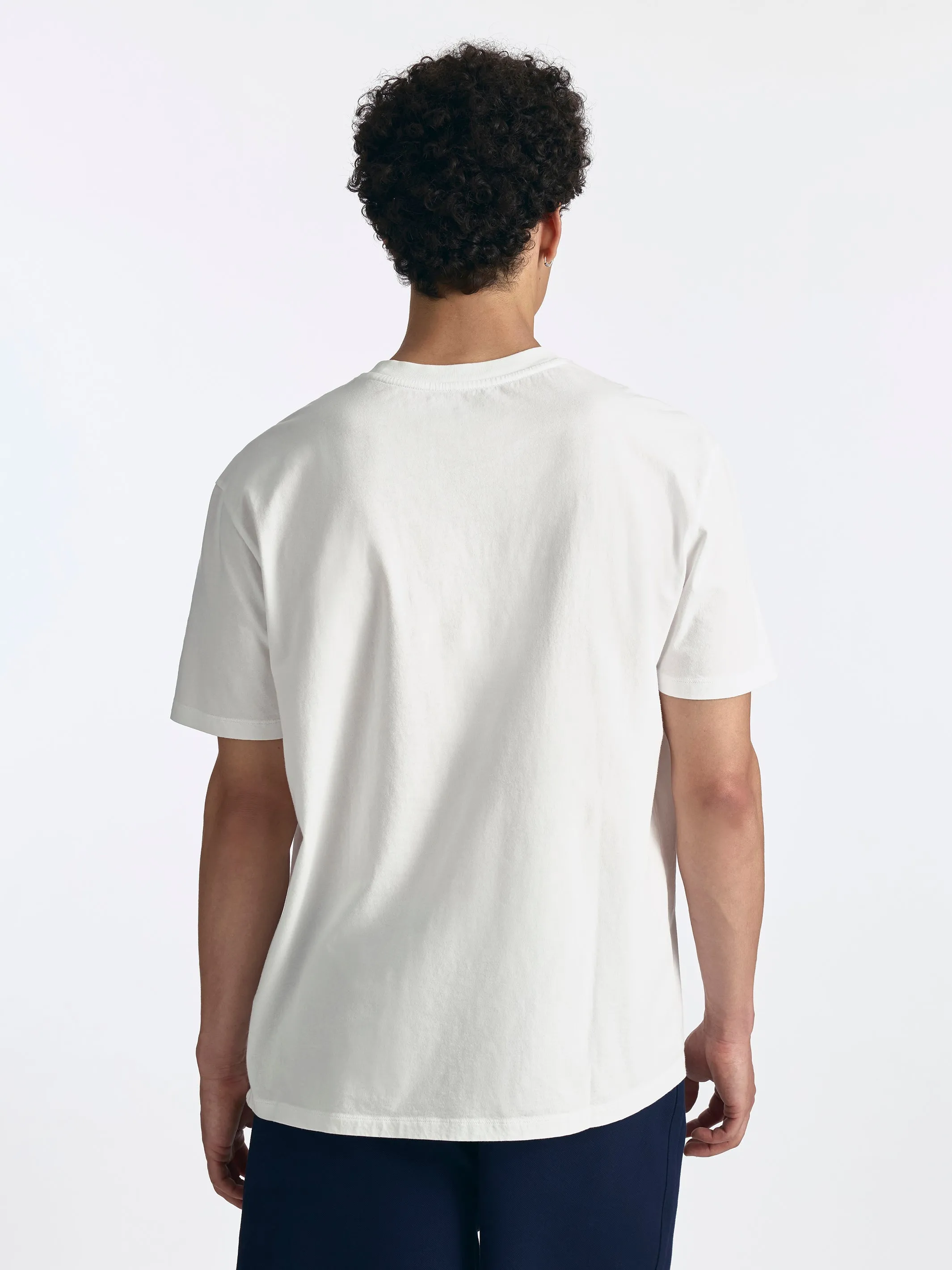 Men's Brooklyn Live Work Create T-Shirt in White sold by Brooklyn Industries product image thumbnail 2