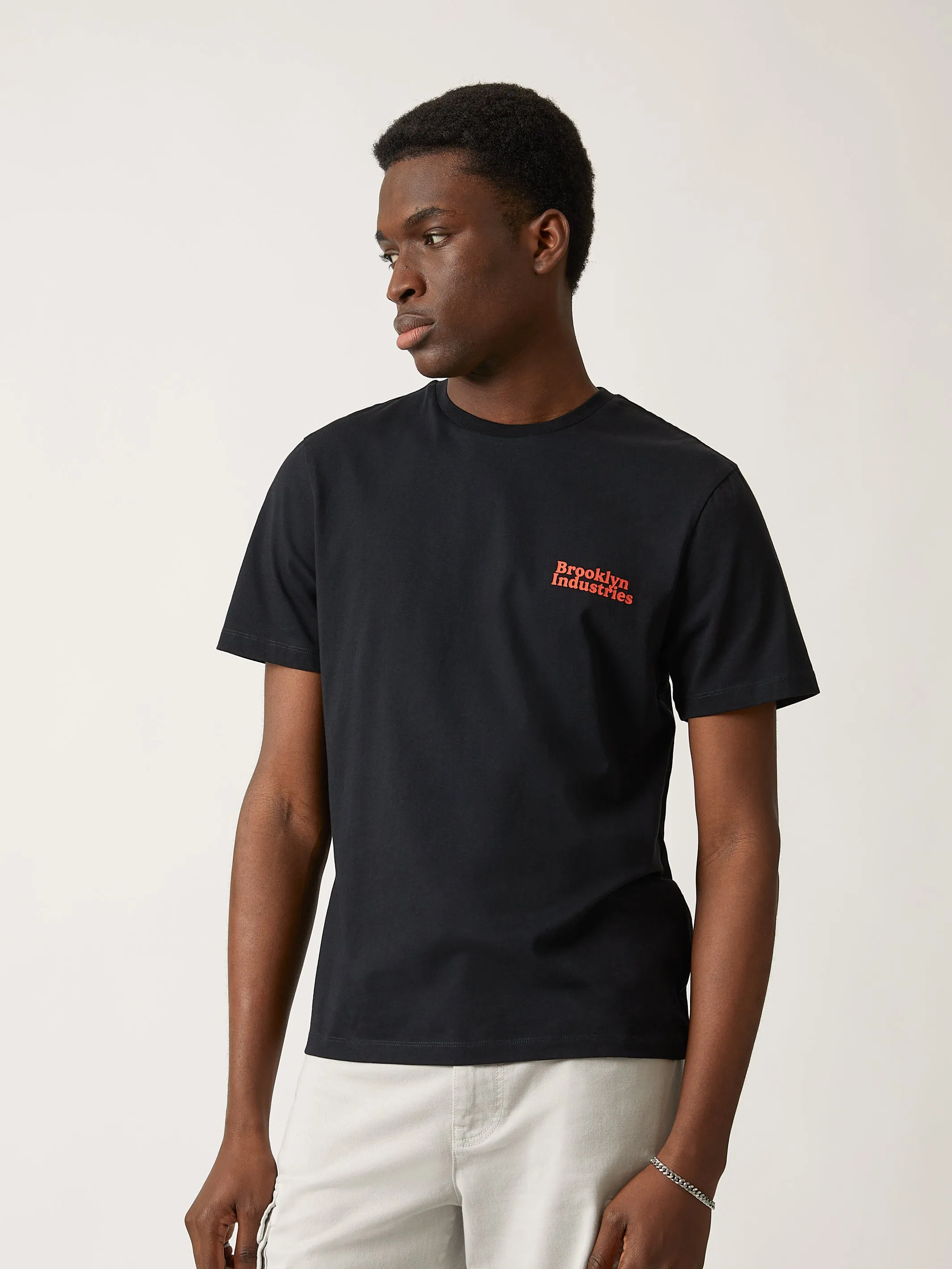 Men's NYC T-shirt in Black sold by Brooklyn Industries product image thumbnail 5