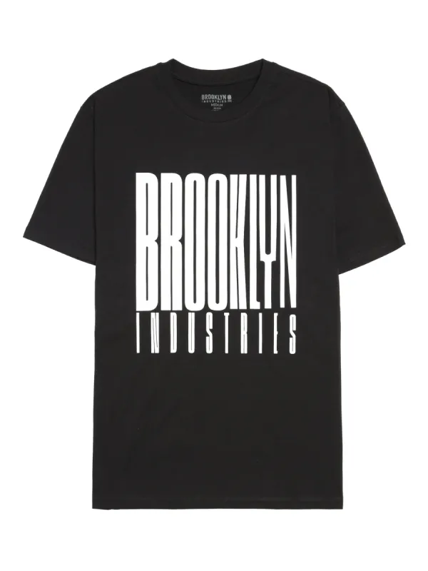 Men's Print T-shirt in Black sold by Brooklyn Industries