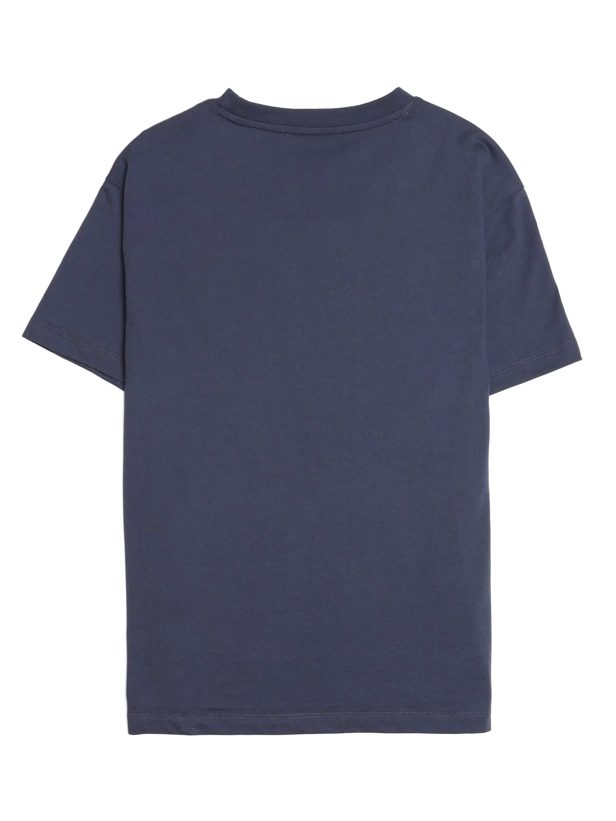 Women's Circle Logo T-shirt in Mood Indigo sold by Brooklyn Industries product image thumbnail 2