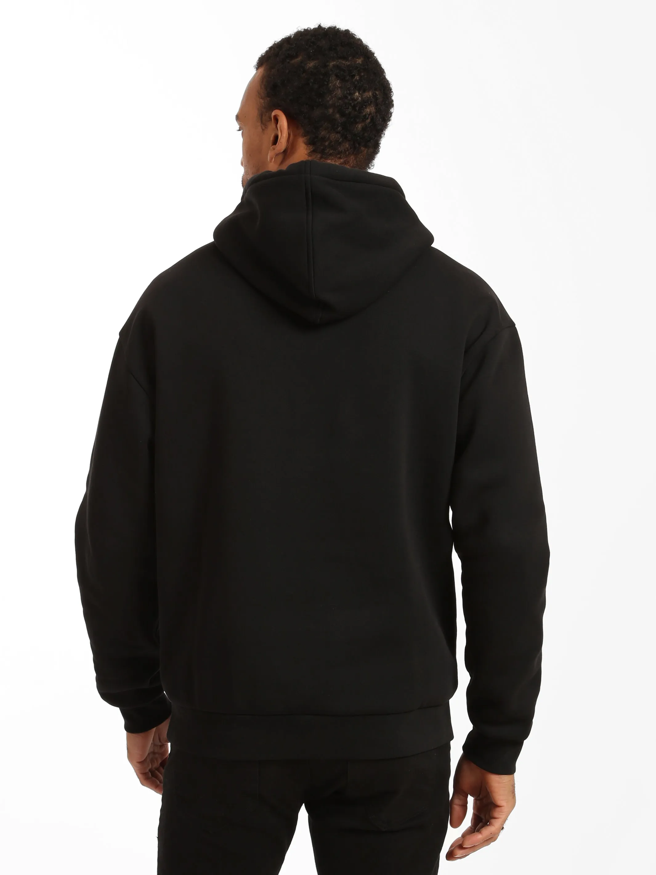 Men's Water Tower Hoodie in Jet Black sold by Brooklyn Industries product image thumbnail 4