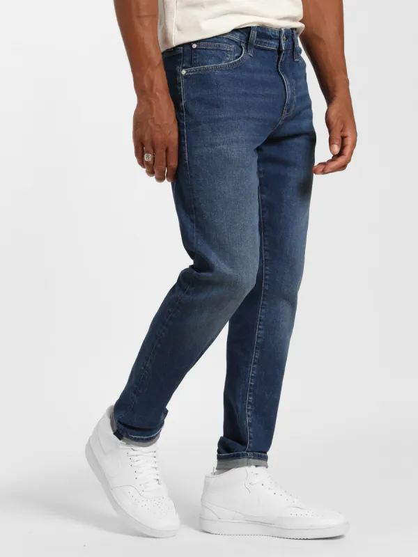 Clark Skinny Jeans in Dark Denim sold by Brooklyn Industries