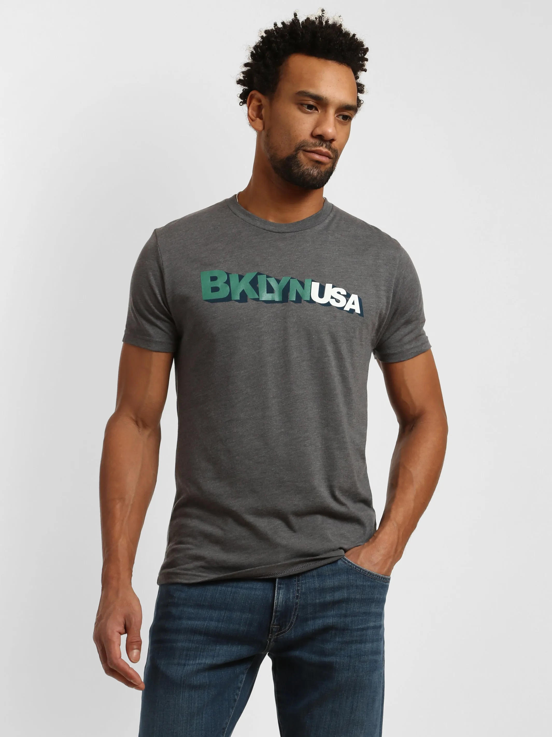 Men's BKLYN USA T-Shirt sold by Brooklyn Industries product image thumbnail 3