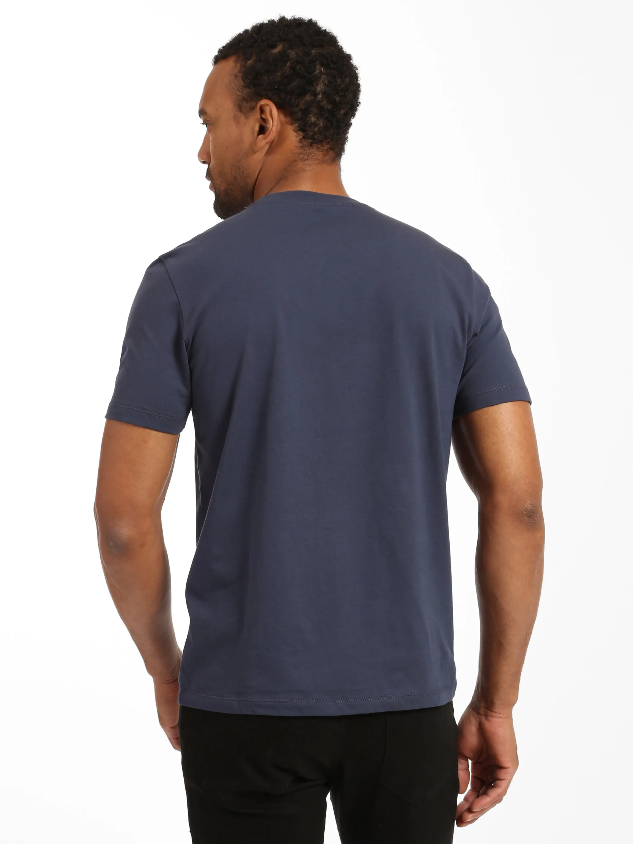 Men's Brooklyn Bridge T-shirt in Mood Indigo sold by Brooklyn Industries product image thumbnail 4