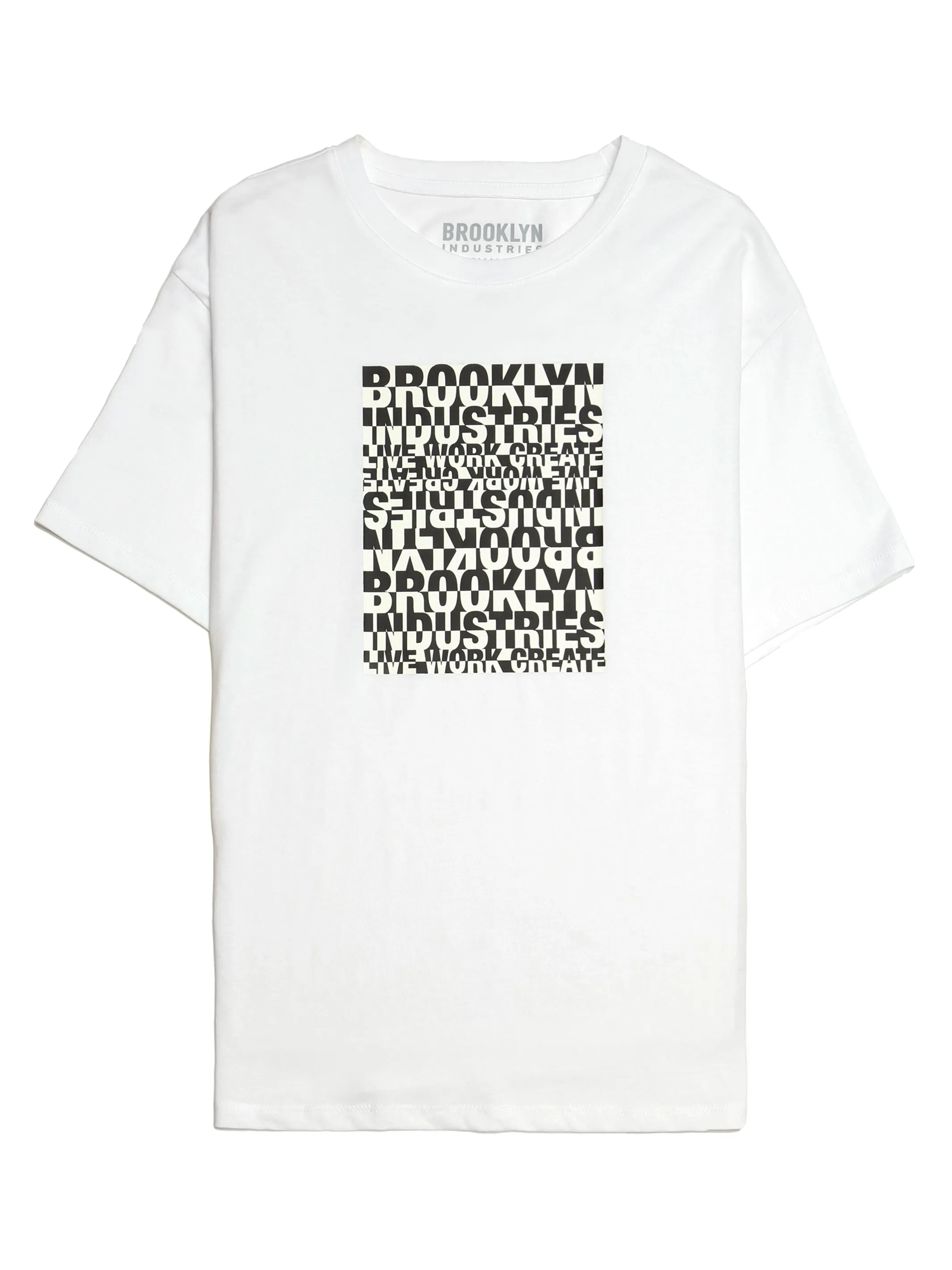 Men's Brooklyn Industries Block Type T-Shirt sold by Brooklyn Industries