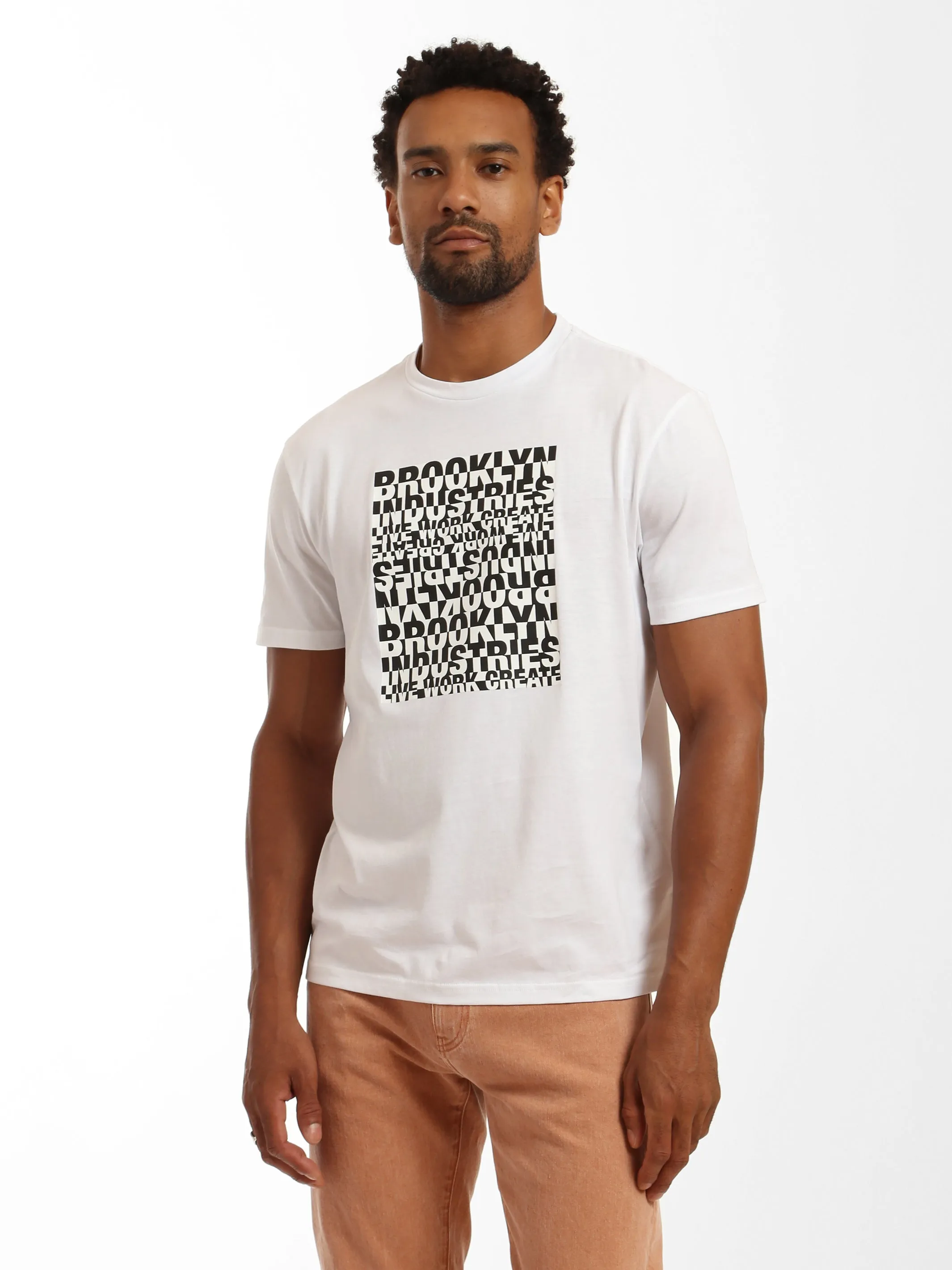 Men's Brooklyn Industries Block Type T-Shirt sold by Brooklyn Industries product image thumbnail 3