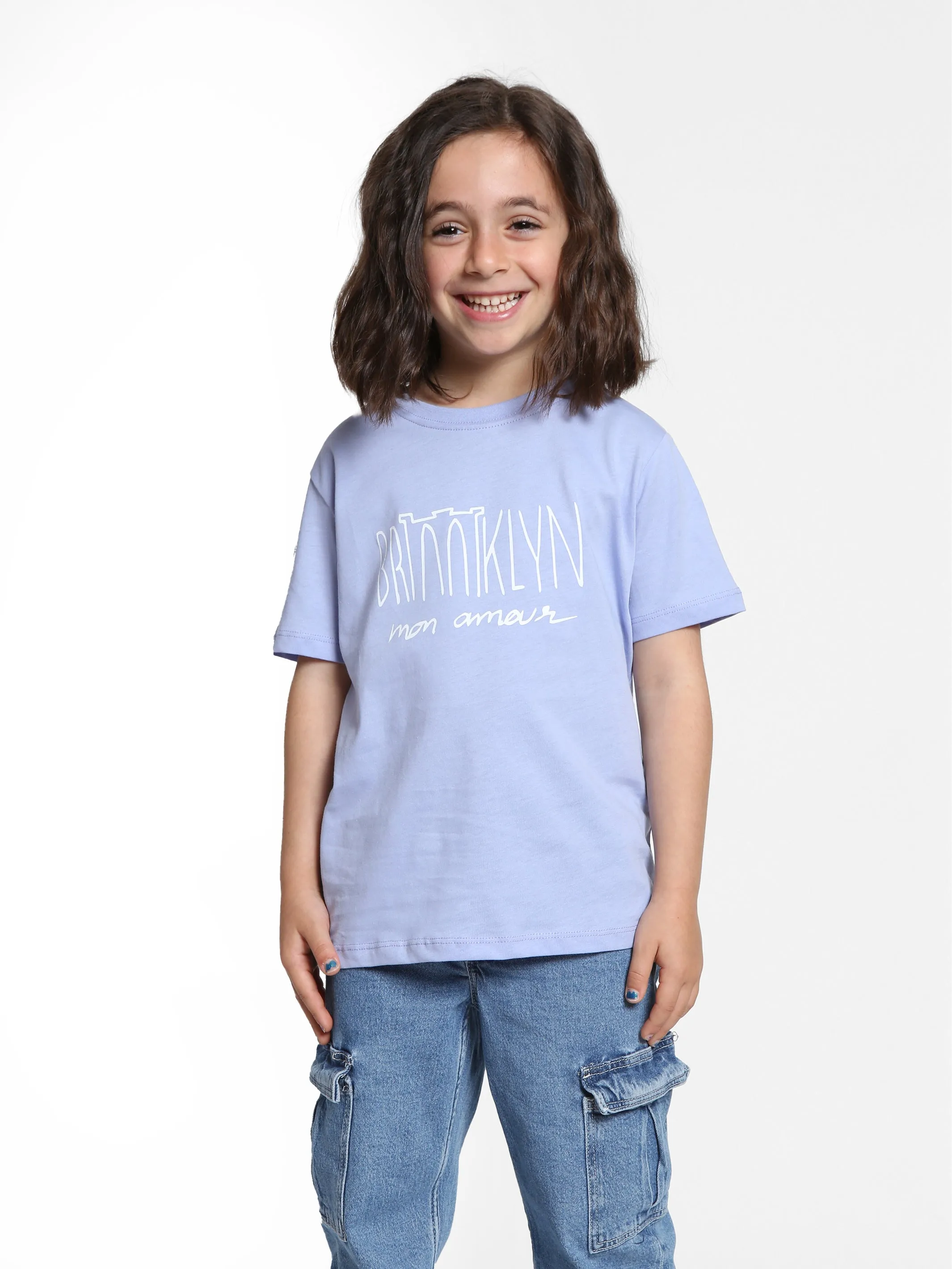 Girl's Brooklyn Amour T-shirt in Easter Egg sold by Brooklyn Industries product image thumbnail 5