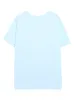 Girl's Reversed Brooklyn T-shirt in Cerulean sold by Brooklyn Industries