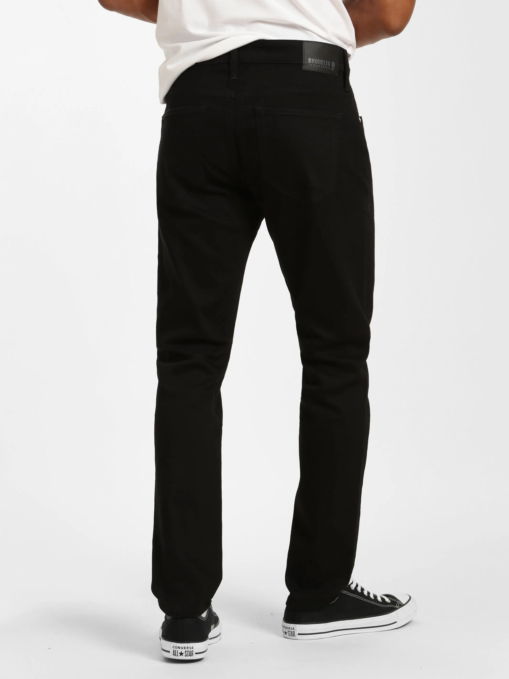 Bedford Slim Leg Jeans in Black Denim sold by Brooklyn Industries product image thumbnail 3