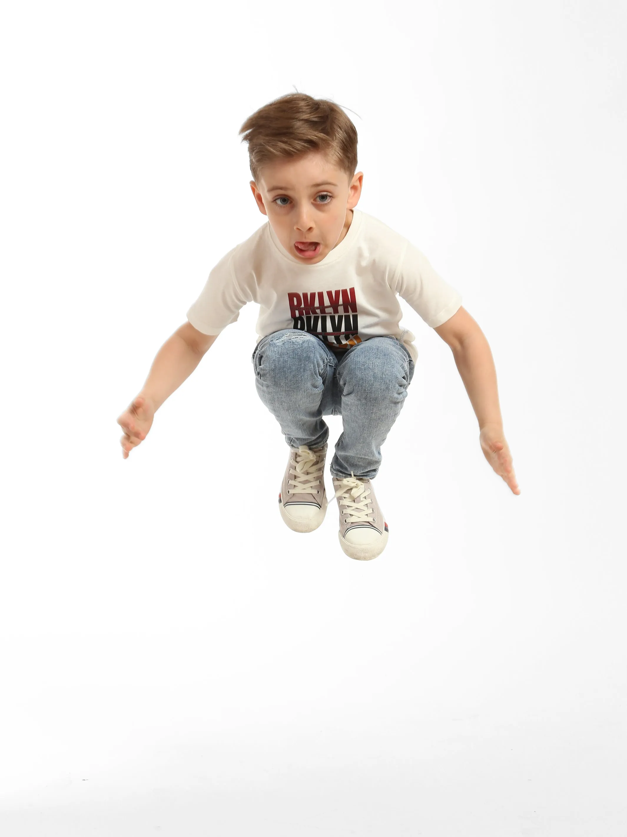 Boy's Brooklyn Rep T-shirt in Antique White sold by Brooklyn Industries product image thumbnail 5