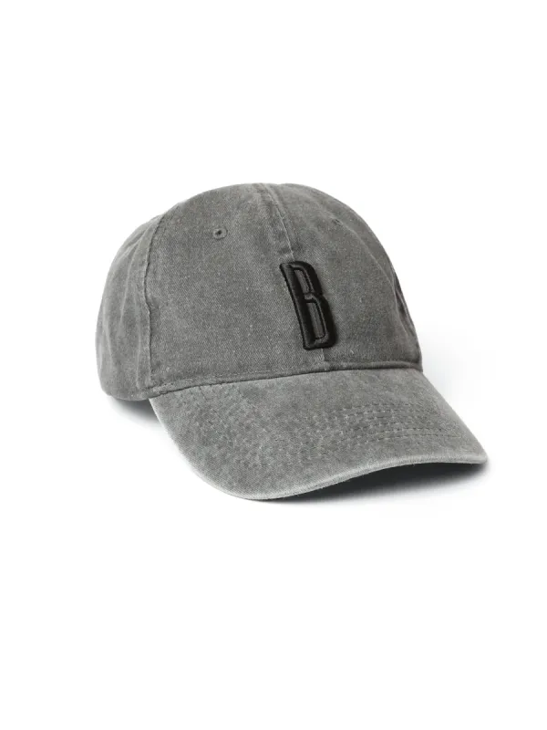Embroidered Cap in Anthracite sold by Brooklyn Industries