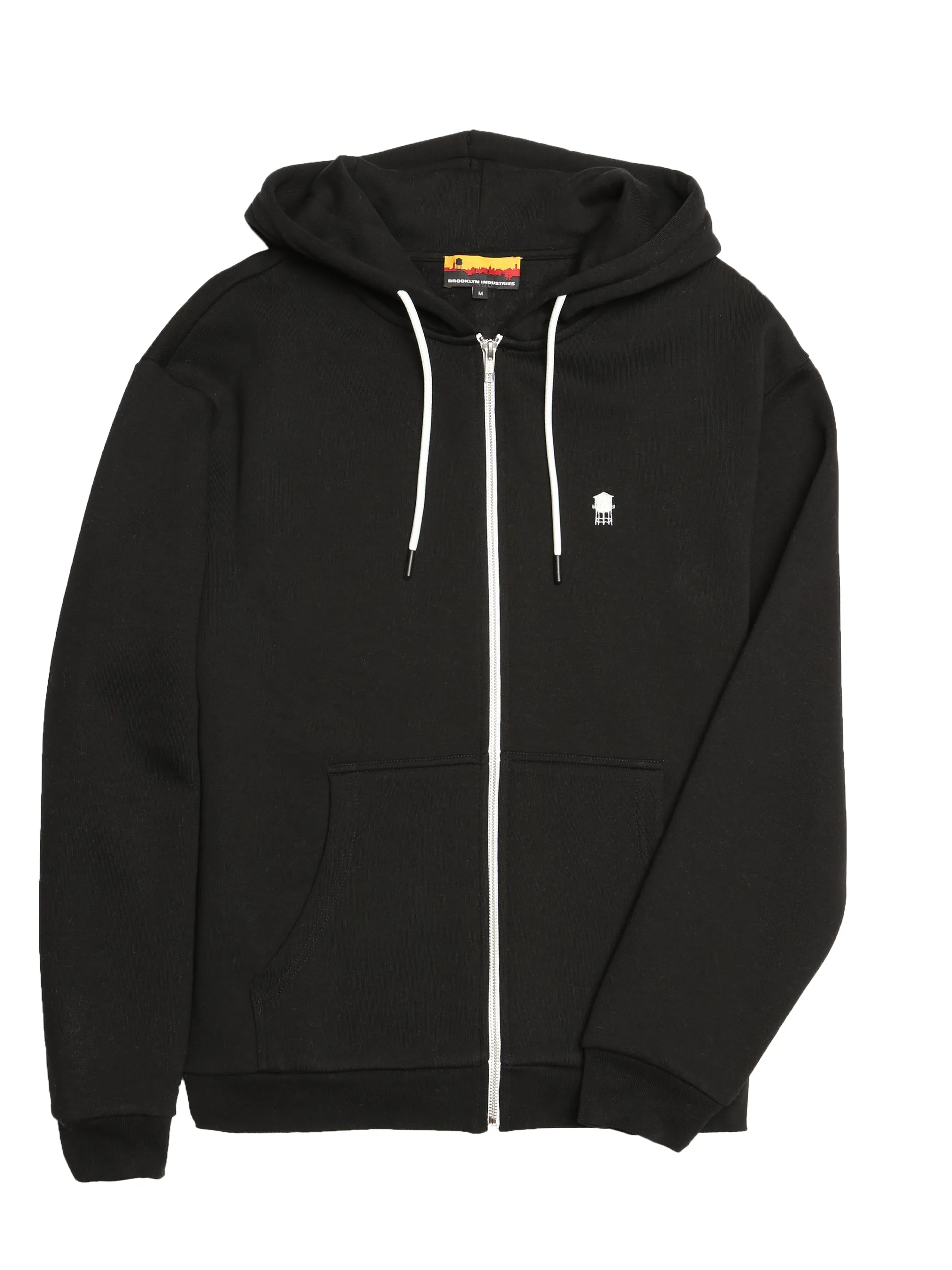 Men's Everyday Water Tower Zip Up Hoodie sold by Brooklyn Industries product image thumbnail 5