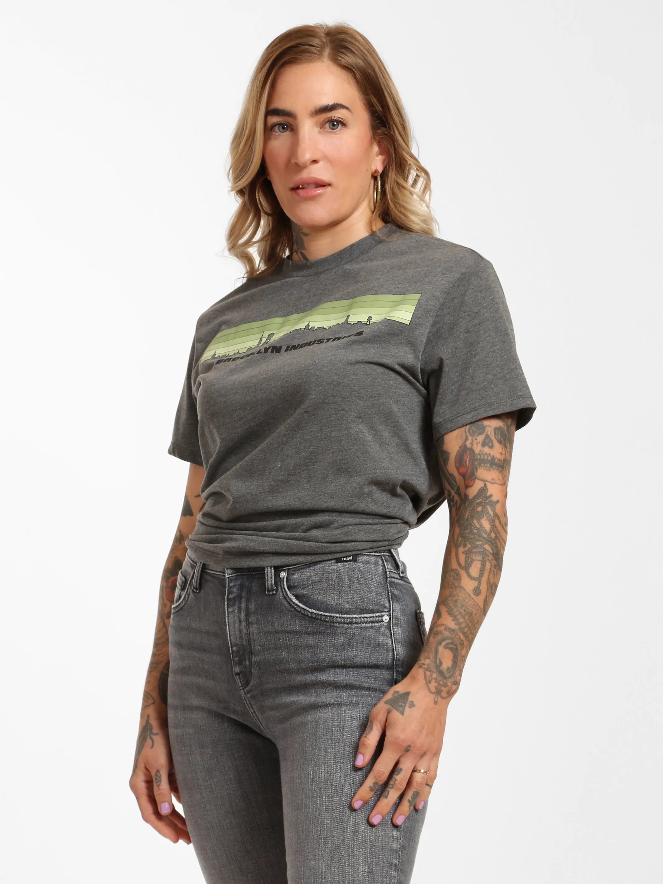 Women's Brooklyn Skyline T-Shirt sold by Brooklyn Industries product image thumbnail 3