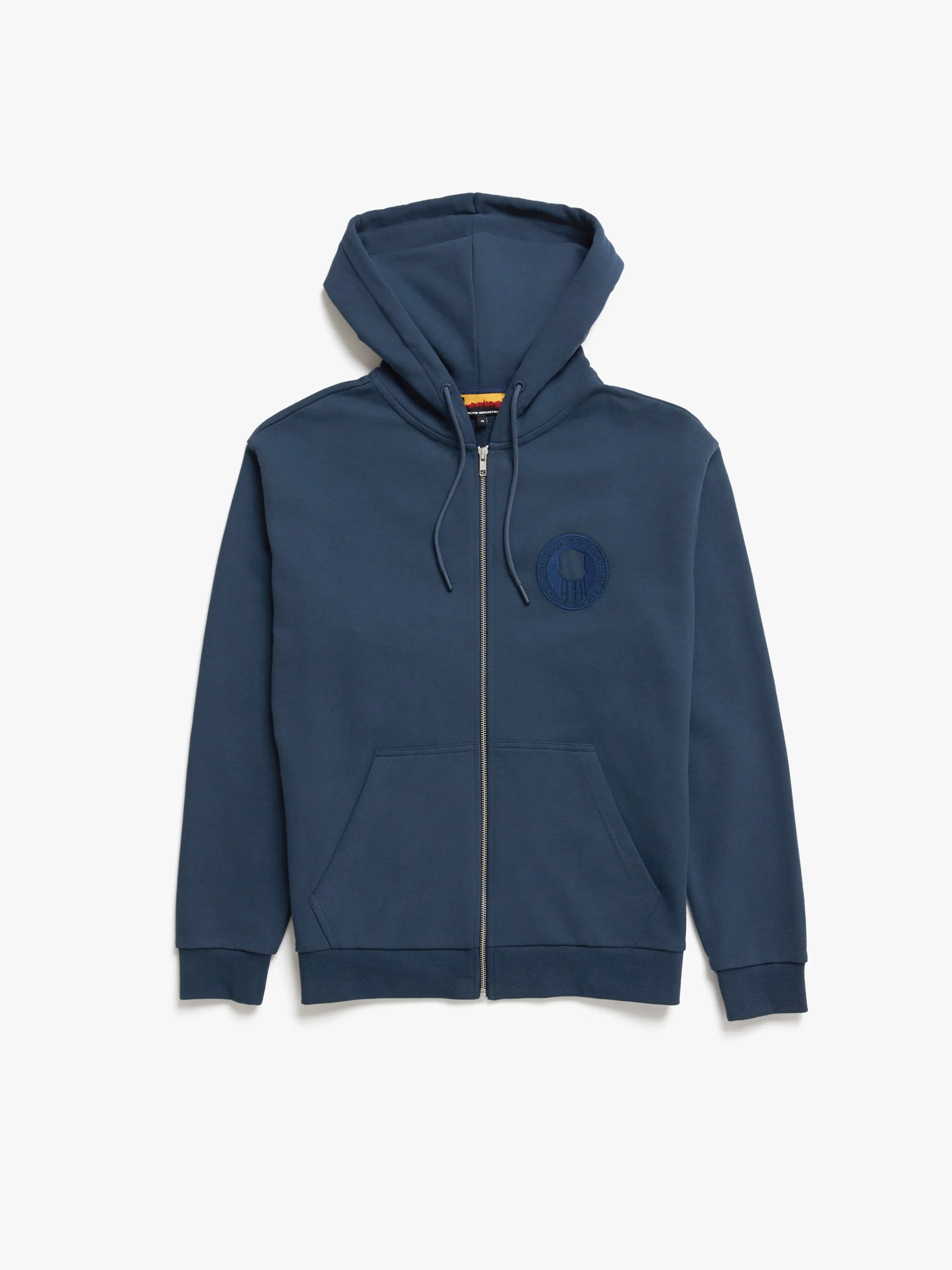 Men's Heritage Zip-Up Hoodie in Moonlit Ocean sold by Brooklyn Industries