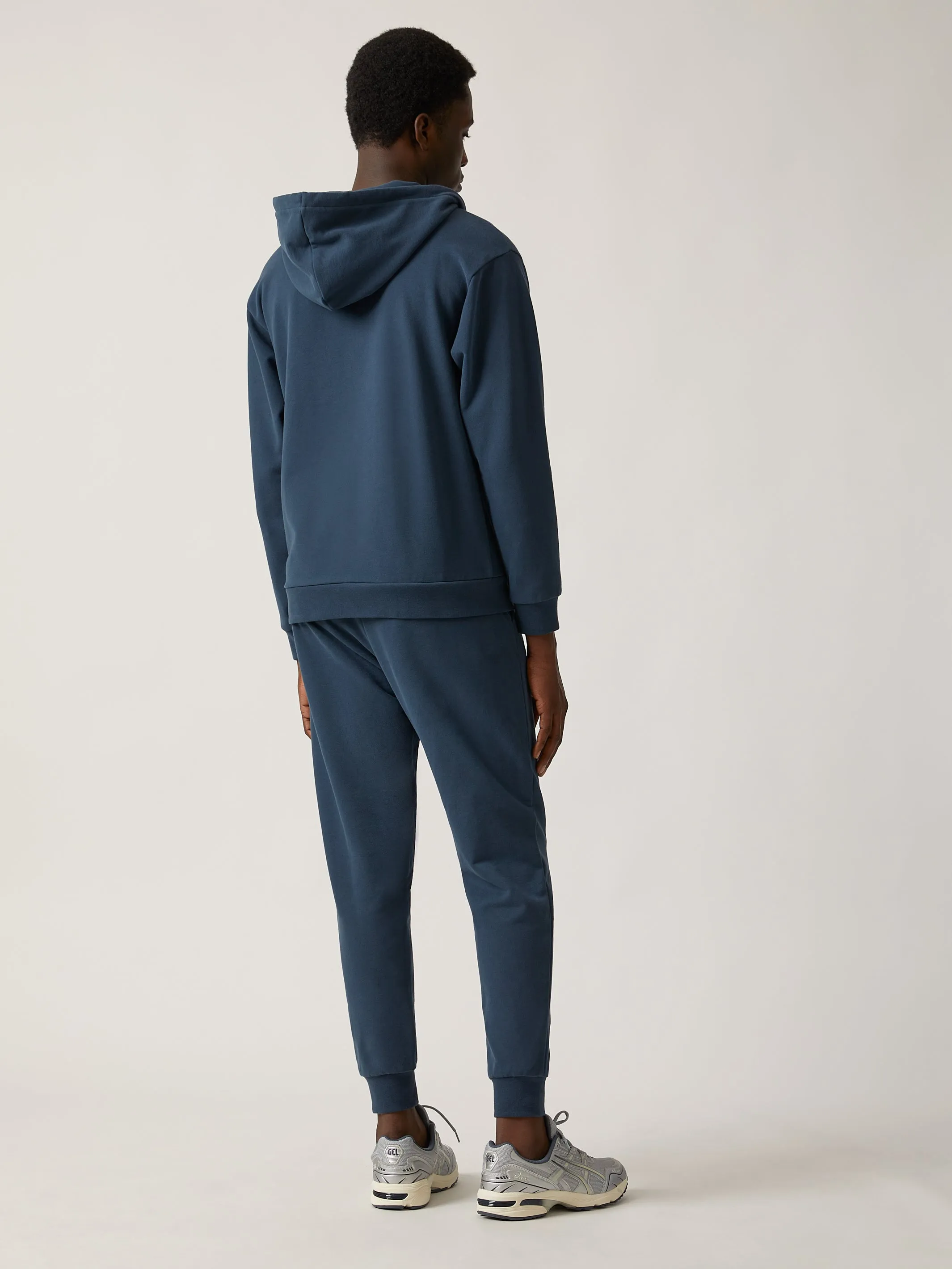 Men's Water Tower Zip-Up Hoodie in Moonlit Ocean sold by Brooklyn Industries product image thumbnail 4