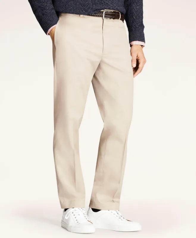Clark Fit Lightweight Stretch Advantage Chino Pants sold by Brooks Brothers
