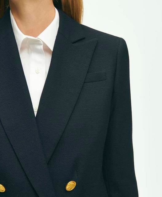 Voyager Jacket in Double-Breasted Wool Blend sold by Brooks Brothers product image thumbnail 3