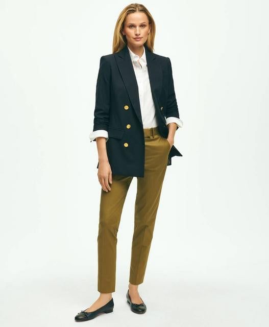Voyager Jacket in Double-Breasted Wool Blend sold by Brooks Brothers product image thumbnail 2