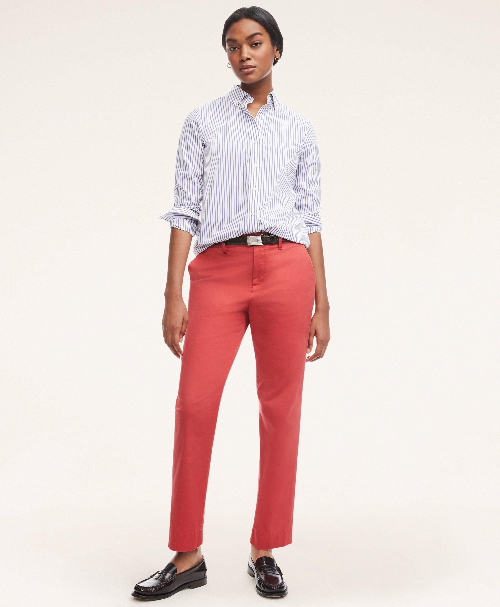 Garment Washed Stretch Cotton Chinos sold by Brooks Brothers product image thumbnail 2