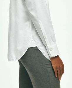 Brooks Brothers X Thomas Mason Cotton Dobby Luxury Shirt sold by Brooks Brothers