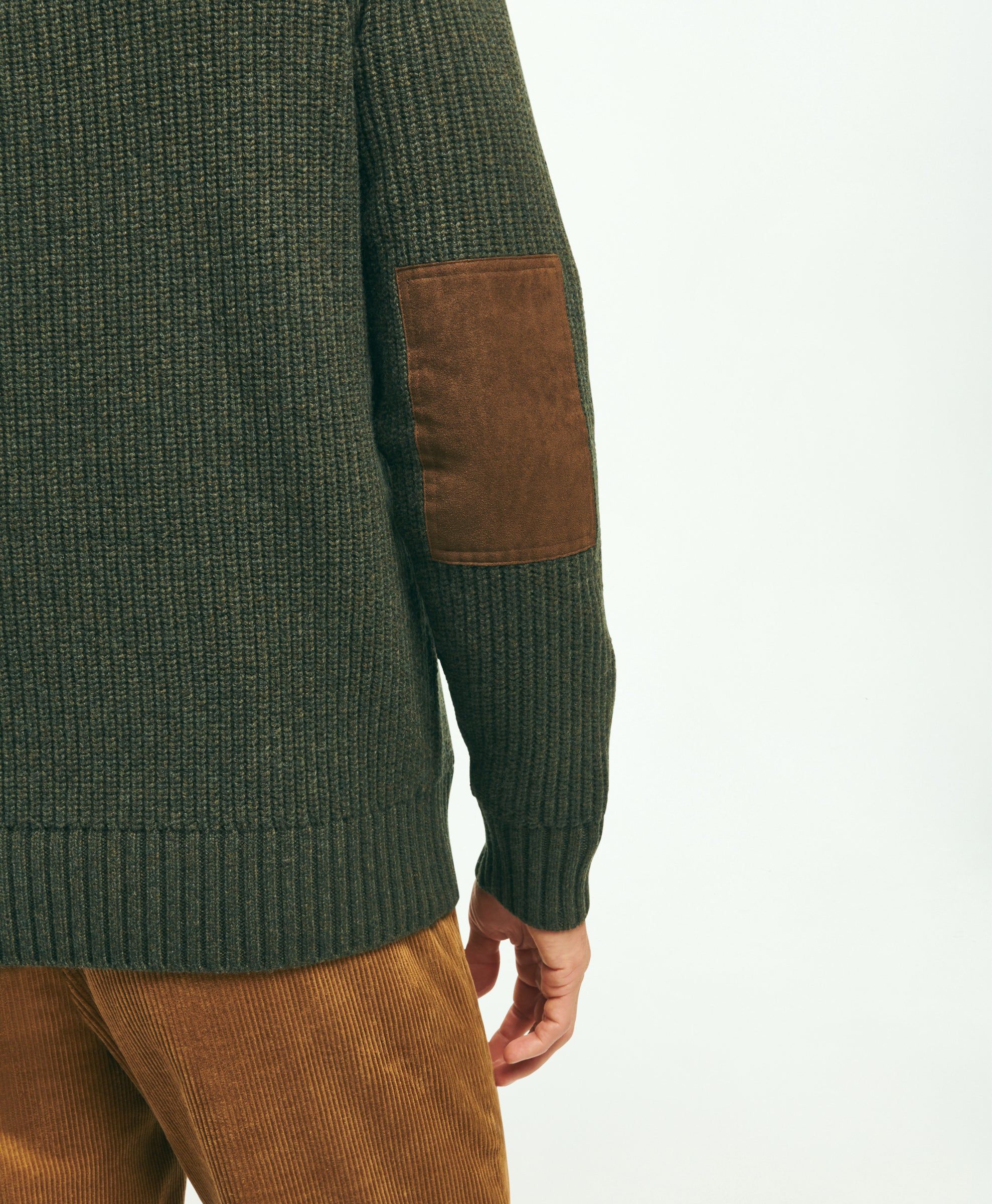 English Rib Lambswool Crewneck Sweater sold by Brooks Brothers product image thumbnail 4