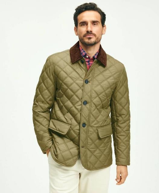Paddock Quilted Coat sold by Brooks Brothers