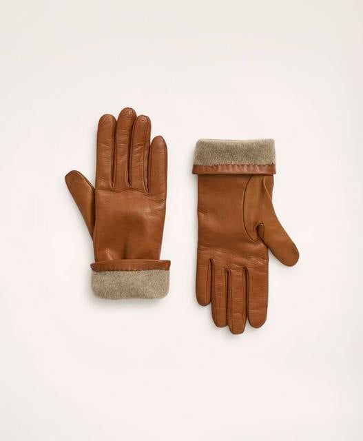 Lambskin Gloves with Cashmere Lining sold by Brooks Brothers product image thumbnail 4