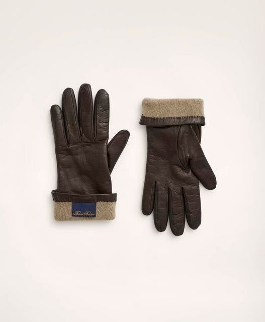 Lambskin Gloves with Cashmere Lining sold by Brooks Brothers product image thumbnail 5