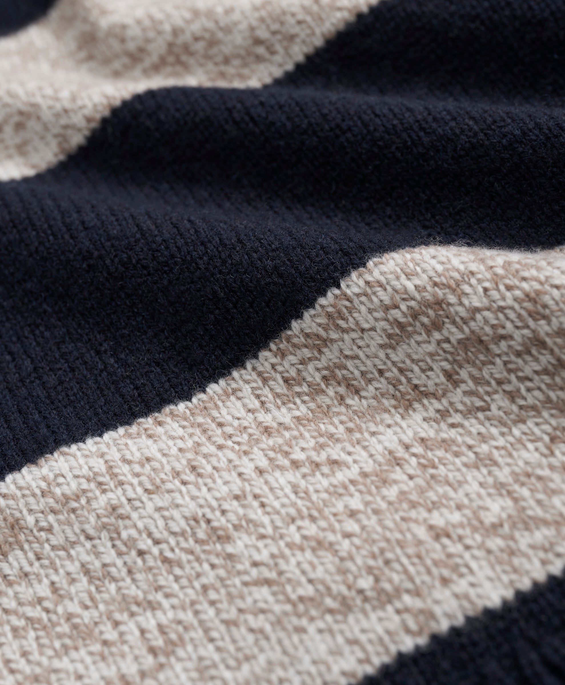 Merino Wool Striped Half-Zip Sweater sold by Brooks Brothers product image thumbnail 2