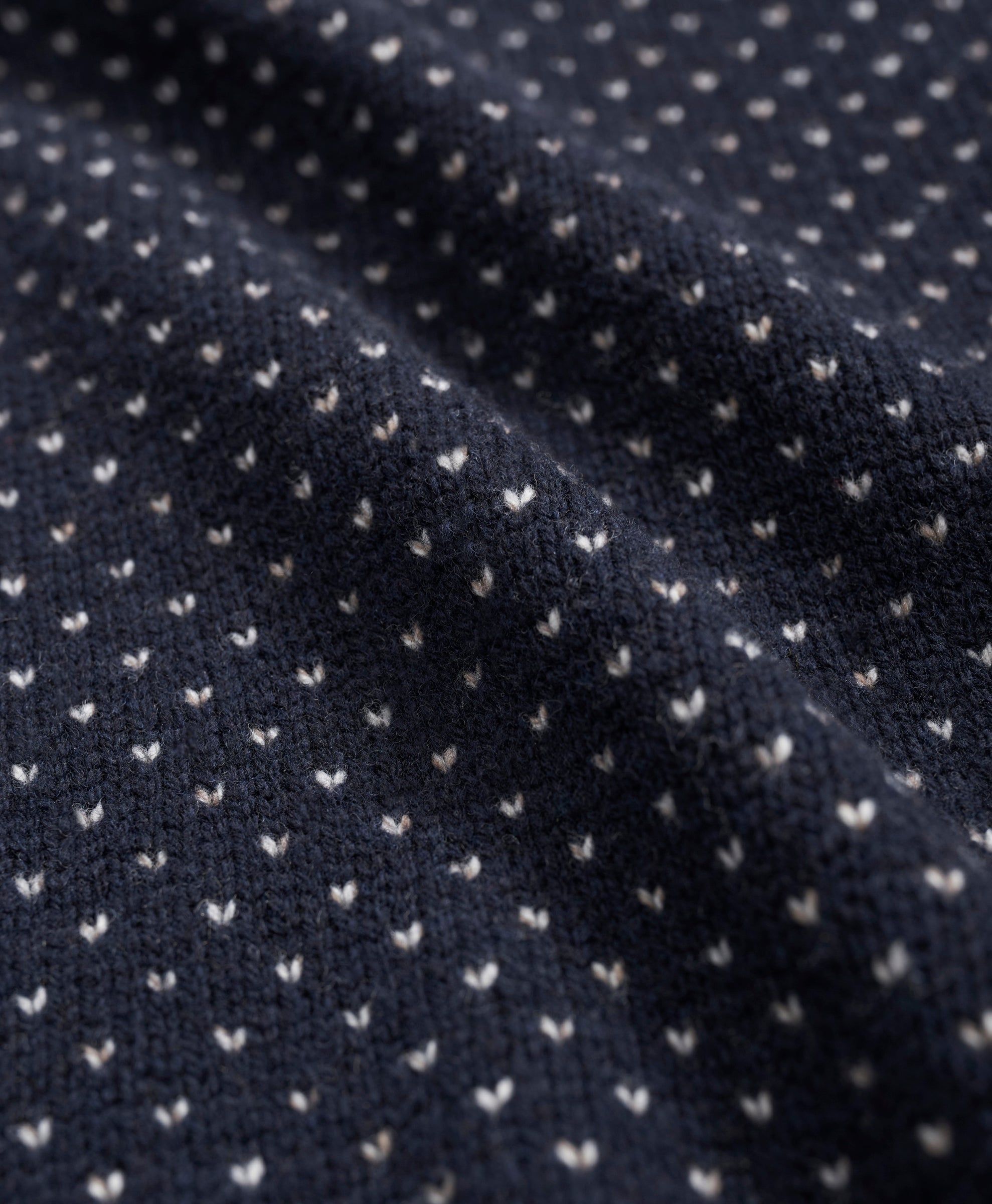 Merino Wool Crewneck Dot Jacquard 1818 Sweater sold by Brooks Brothers product image thumbnail 3