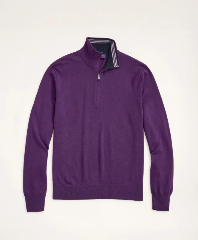 Merino Half-Zip Sweater sold by Brooks Brothers