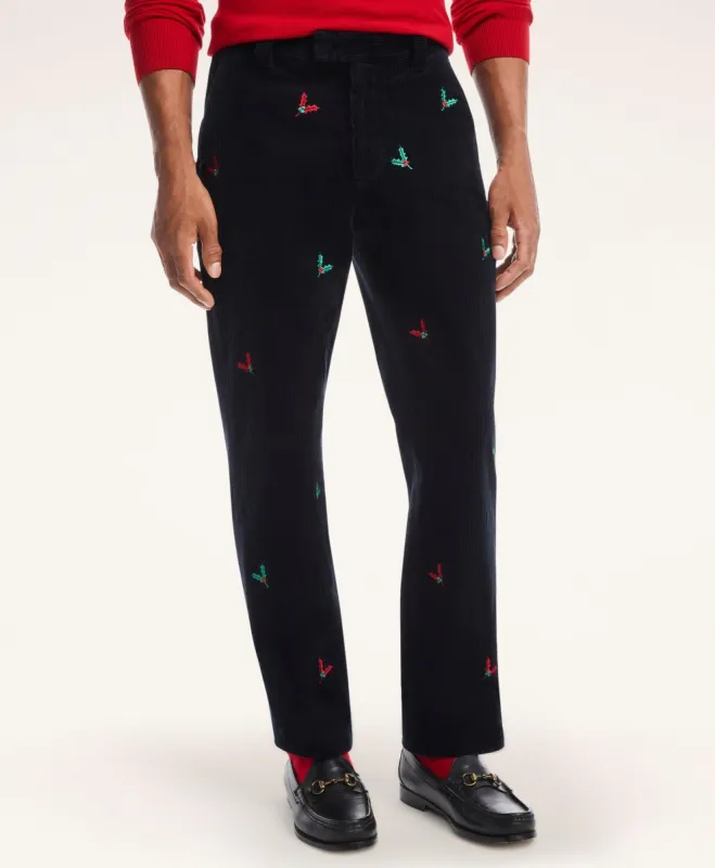 Stretch Cotton Holly Corduroy Pants sold by Brooks Brothers