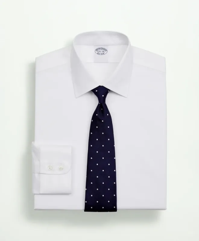 Stretch Supima<sup>®</sup> Cotton Non-Iron Twill Ainsley Collar Dress Shirt sold by Brooks Brothers