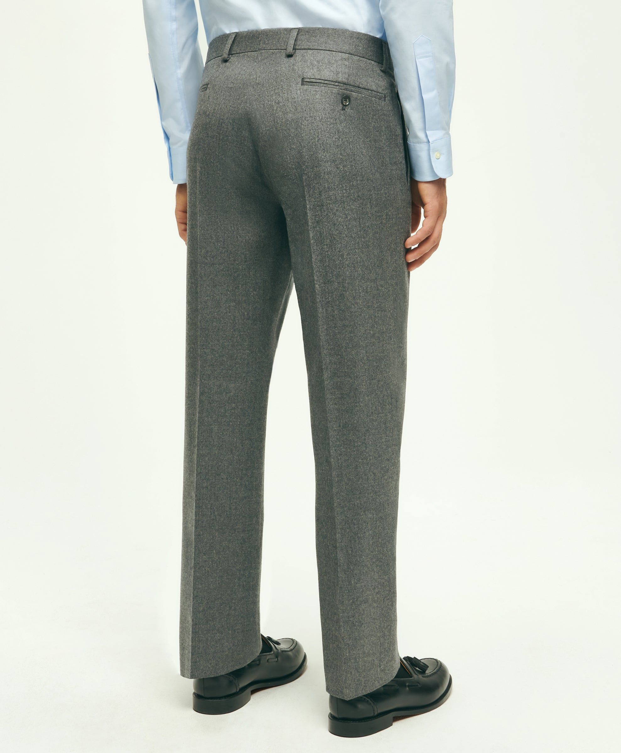 Classic Fit Wool Flannel Dress Pants sold by Brooks Brothers product image thumbnail 5