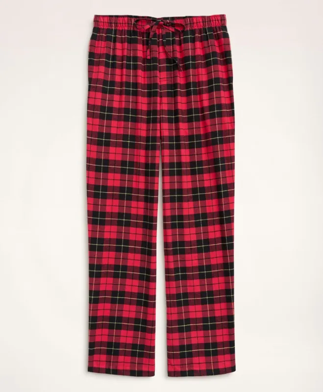 Cotton Flannel Tartan Lounge Pants sold by Brooks Brothers